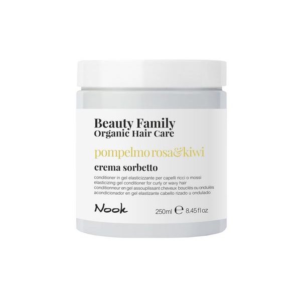 MXCRE27283þBEAUTY FAMILY OHC - Pamplemousse rose & Kiwi - Conditionneur 250 ml - Cheveux bouclés ou ondulés