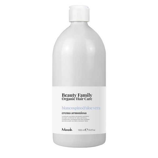 MXCRE27288þBEAUTY FAMILY OHC - Aubépine & Aloe Vera - Conditionneur 1000 ml - Bien-être quotidien