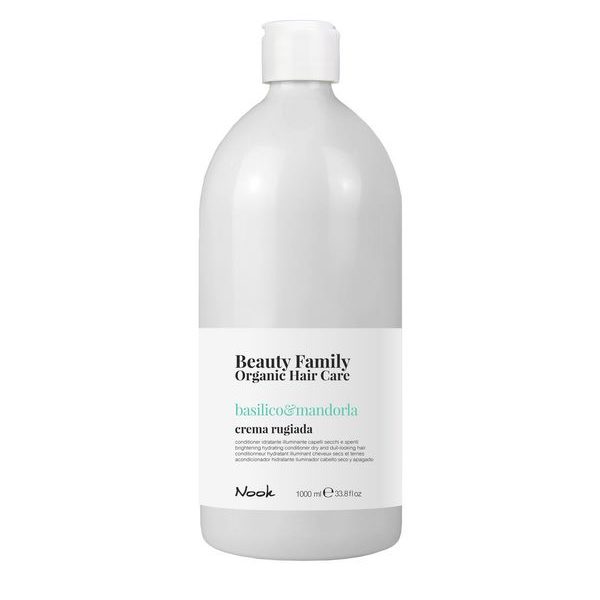 MXCRE27295þBEAUTY FAMILY OHC - Basilic & Amande - Conditionneur 1000 ml - Cheveux secs et ternes