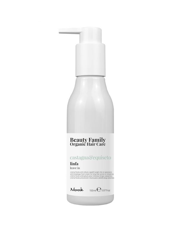 BEAUTY FAMILY OHC – Châtaigne & Prêle des champs – Fluide antirupture 150 ml – Cheveux longs et poin