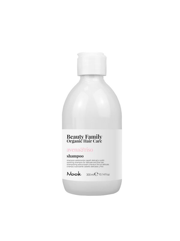 BEAUTY FAMILY OHC – Avoine & Riz – Shampooing 300 ml – Cheveux fins et délicats