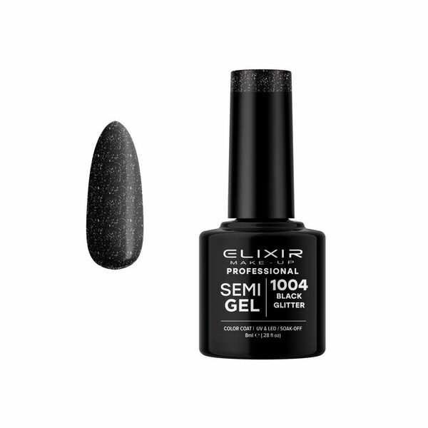 842-1004þVSP ELIXIR #1004 - Black Glitter