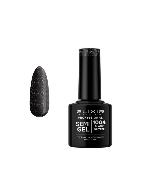 VSP ELIXIR #1004 – Black Glitter