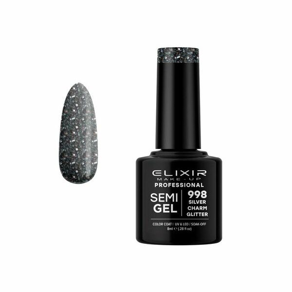 842-998þVSP ELIXIR #998 - Silver Charm Glitter