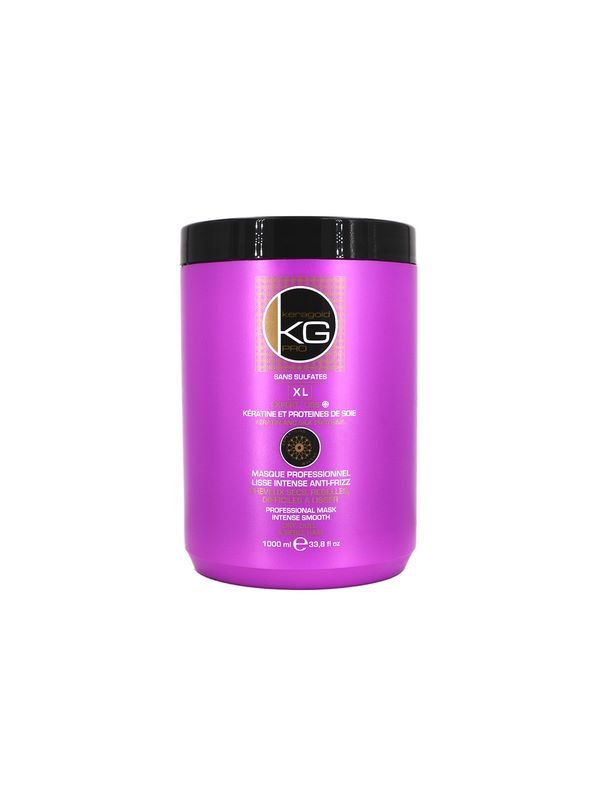 KERAGOLD – XL – Masque 1000 ml – Kératine et protéines de soie sans sulfates