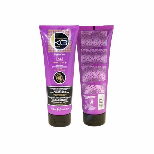 K23007þKERAGOLD - XL - Thermo-crème 250 ml - Kératine et protéines de soie sans sulfates