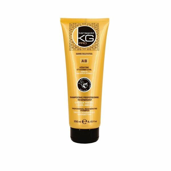 K24056þKERAGOLD - AB - Shampooing 250 ml - Kératine et extrait d'ail sans sulfates