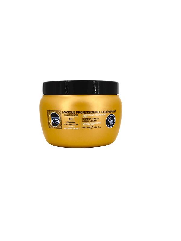 KERAGOLD – AB – Masque 500 ml – Kératine et extrait d’ail sans sulfates