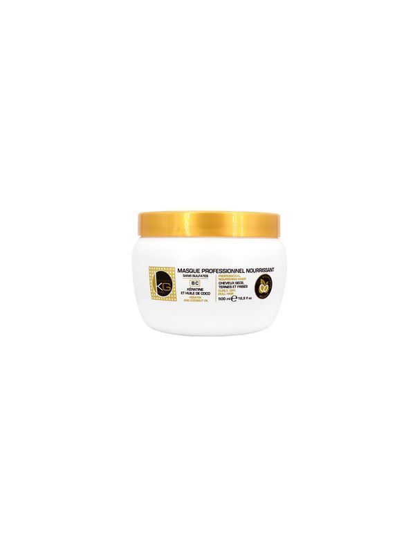 KERAGOLD – BC – Masque 500 ml – Kératine et huile de coco sans sulfates