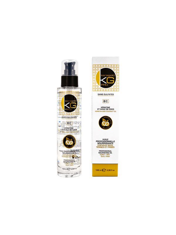 KERAGOLD – BC – Sérum 100 ml – Kératine et huile de coco sans sulfates