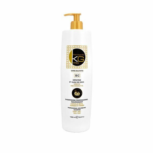 K24086þKERAGOLD - BC - Shampooing 1000 ml - Kératine et huile de coco sans sulfates