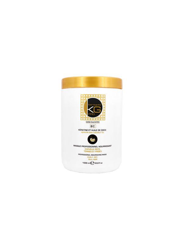 KERAGOLD – BC – Masque 1000 ml – Kératine et huile de coco sans sulfates