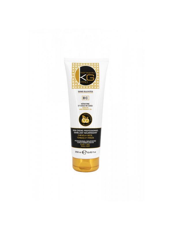 KERAGOLD – BC-  Soin crème démêlant nourrisant 250 ml