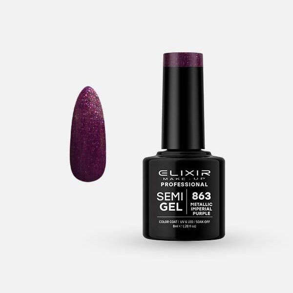 842-863þVSP ELIXIR #863 - Bordeaux Glitter