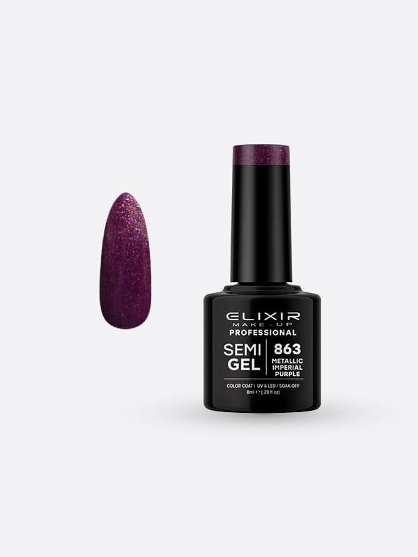 VSP ELIXIR #863 – Bordeaux Glitter