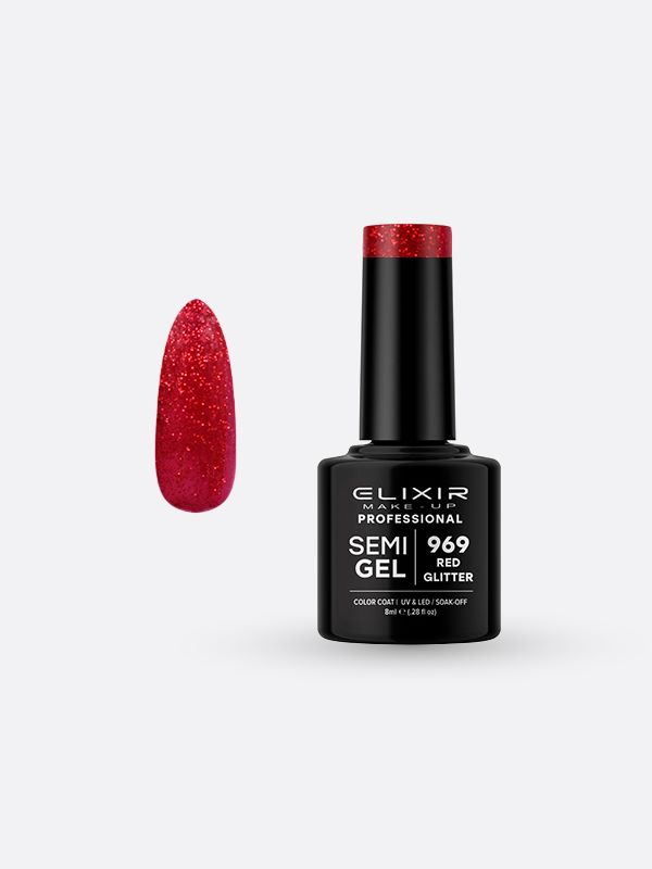 VSP ELIXIR #969 – Red Glitter